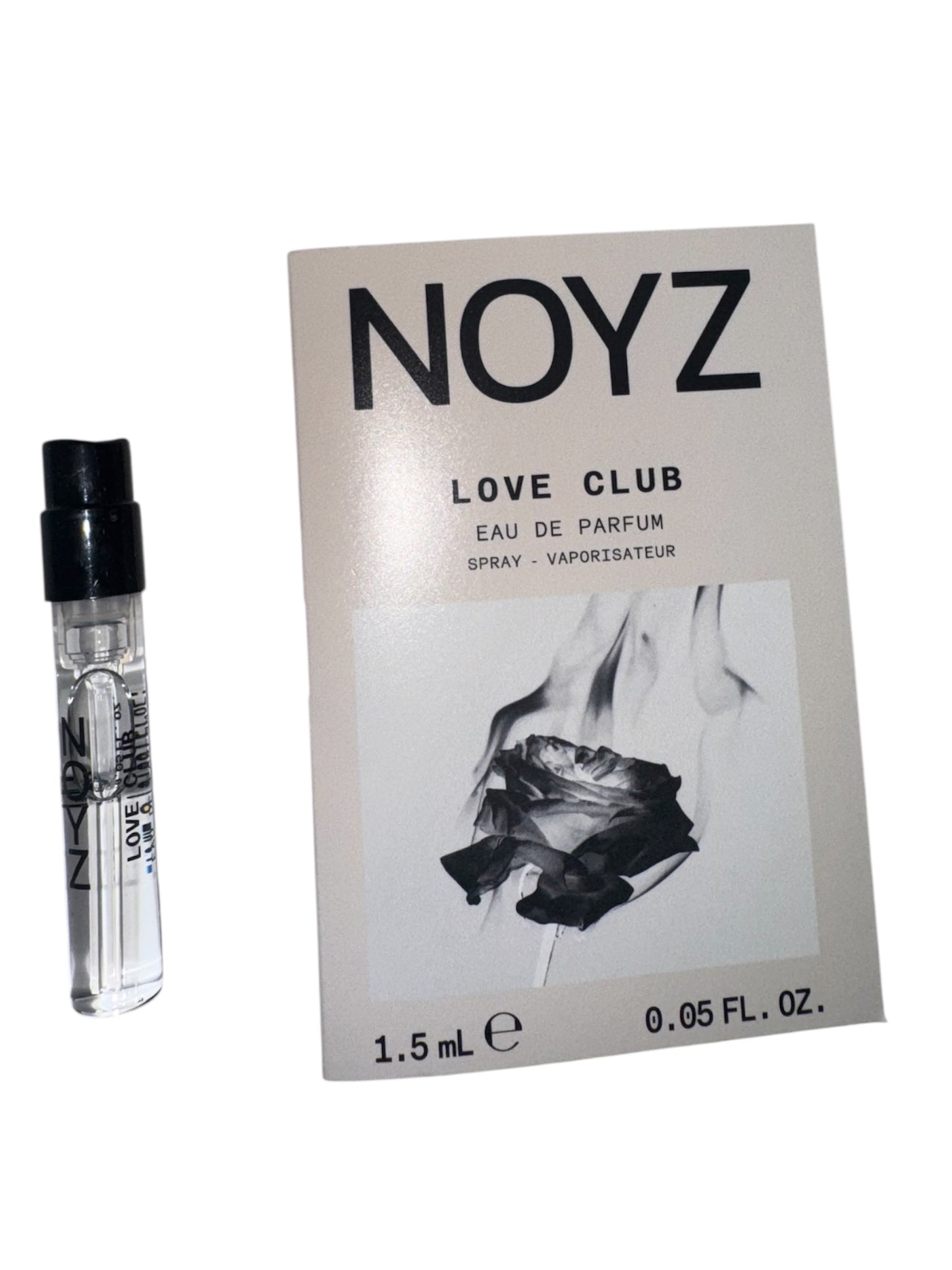 Noyz Love Club Carded Sample Spray - .05oz 1.5ml - New Eau De Parfum