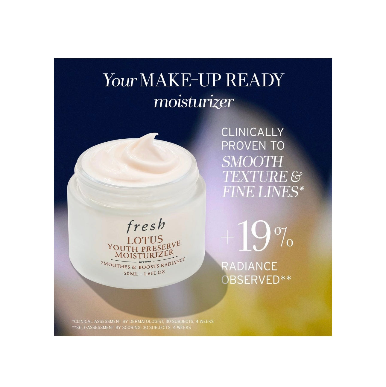 fresh Lotus Youth Preserve Line & Texture Smoothing Moisturizer