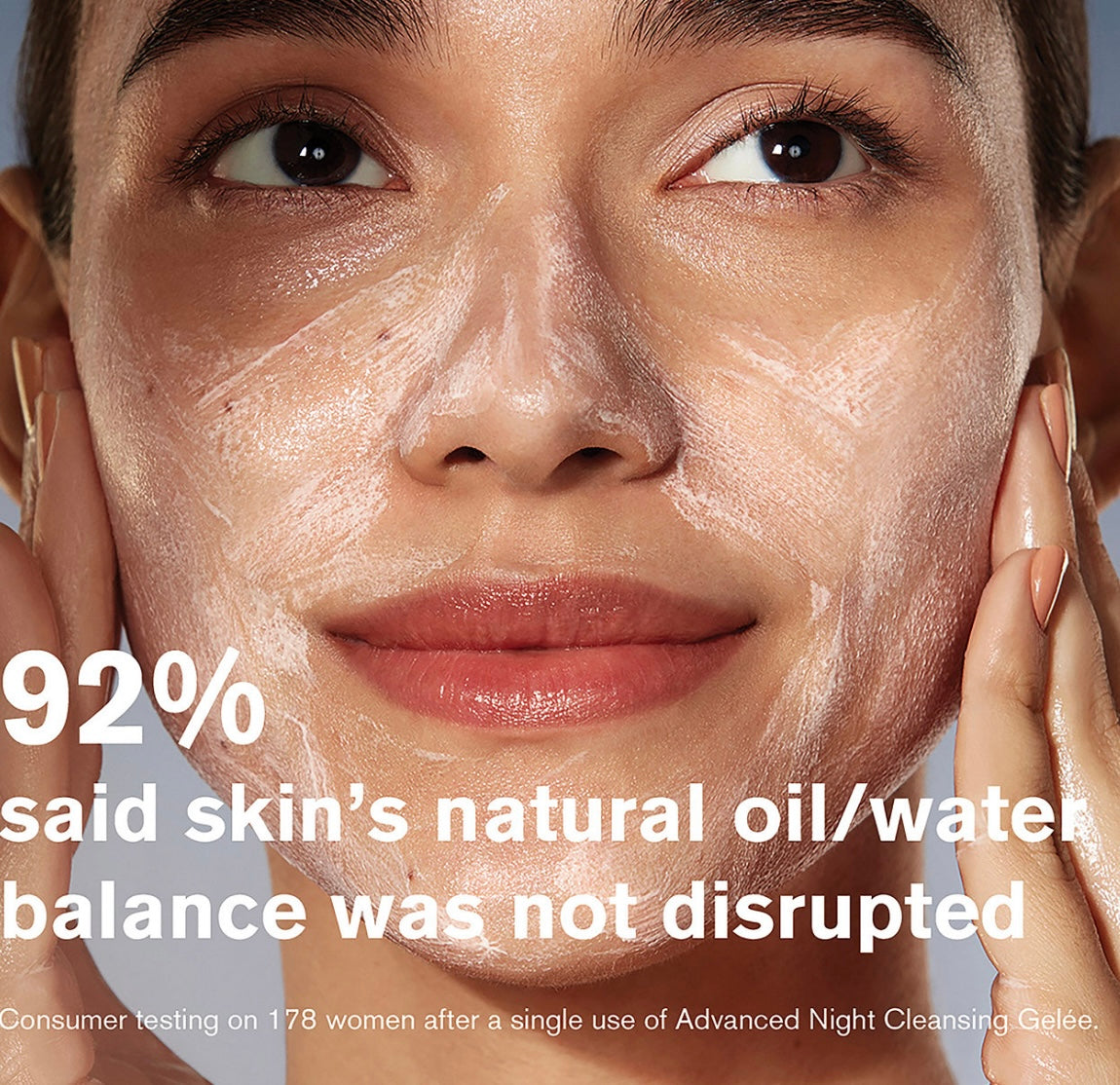 Estée Lauder
Advanced Night Cleansing Gelée Foaming Face Wash with
15 Amino Acids, 3.4 oz.