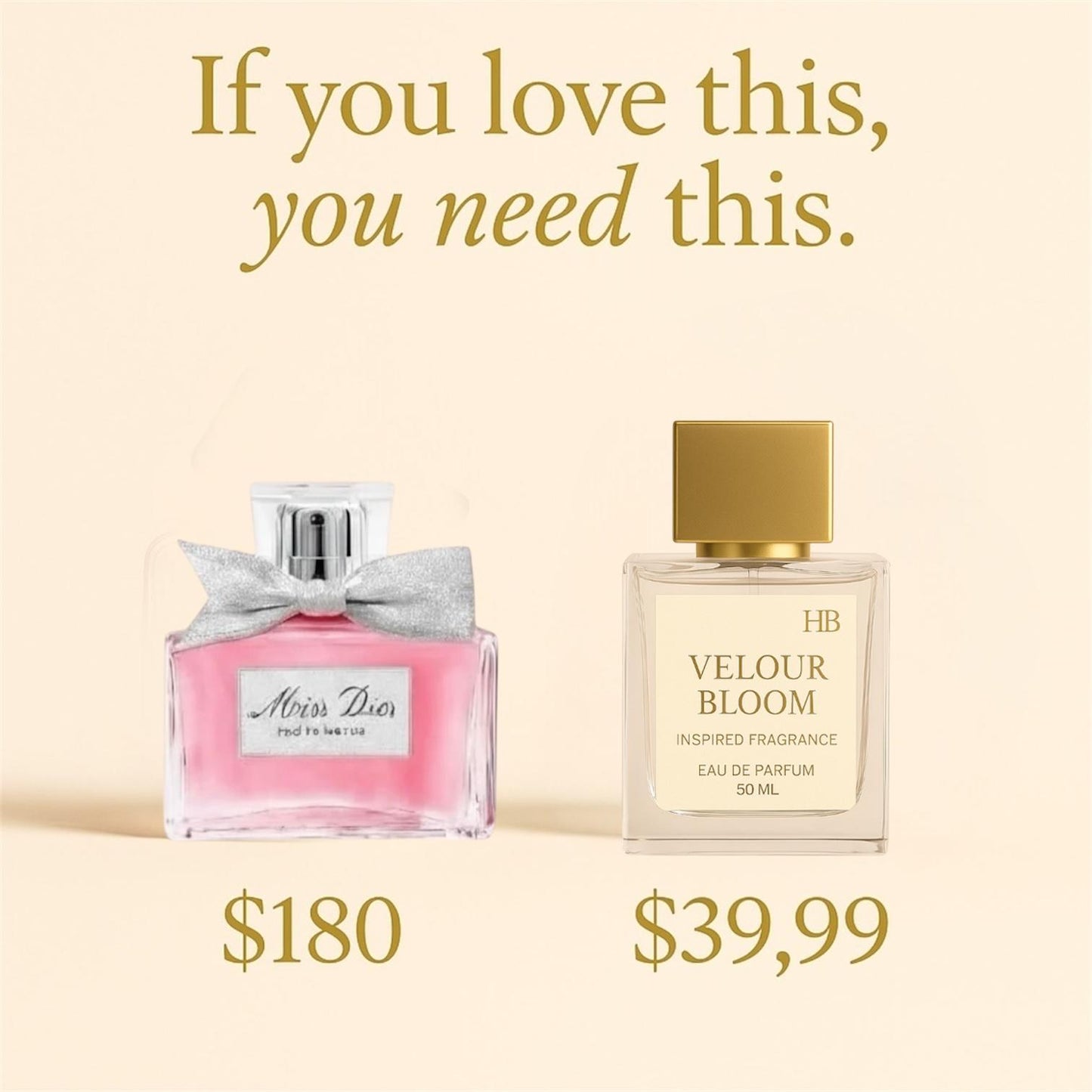 VELOUR BLOOM · Inspired by Miss Dior Eau de Parfum (50 ml)