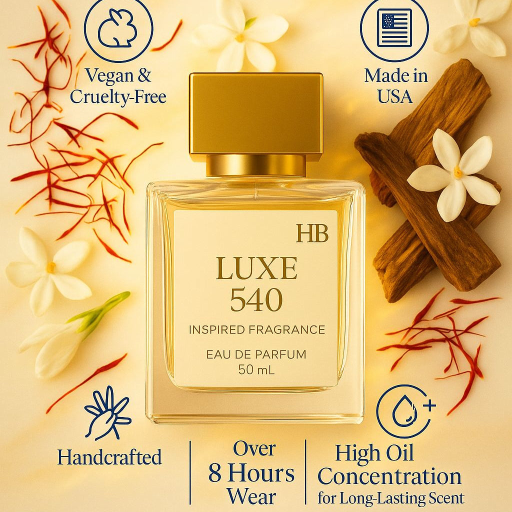 LUXE 540 · (50 ml / Inspired by Baccarat Rouge 540)