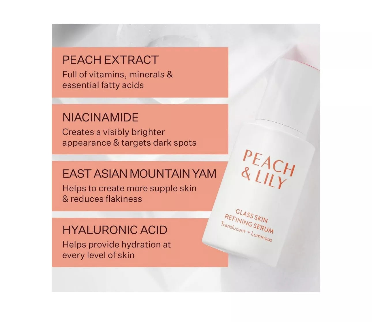 PEACH & LILY Glass Skin Refining Serum - 1.35 fl oz