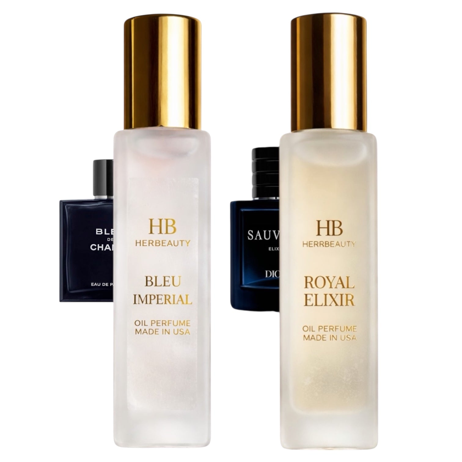 For Him — Inspired Perfume Oil Duo