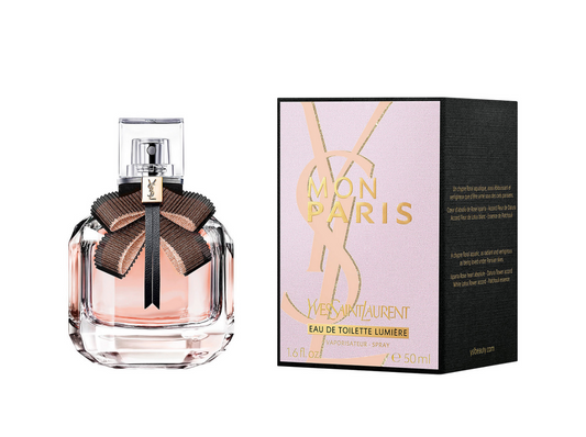 Yves Saint Laurent
Mon Paris Eau de Toilette Lumière, 1.6 oz.