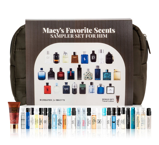 26-Pc. Fragrance Sampler Set For Him.