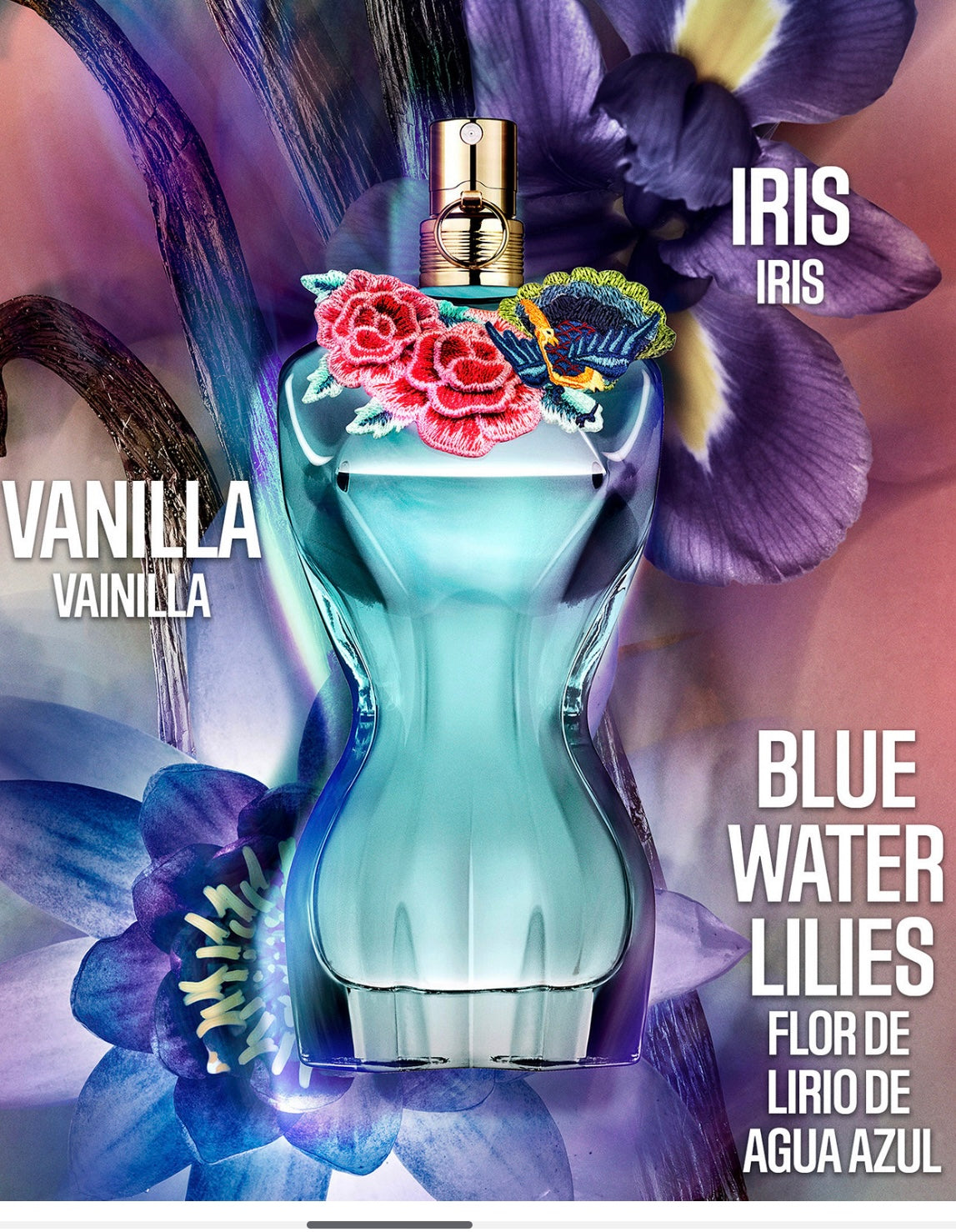 Jean Paul Gaultier La Belle Paradise Garden Eau de Parfum, sample vial