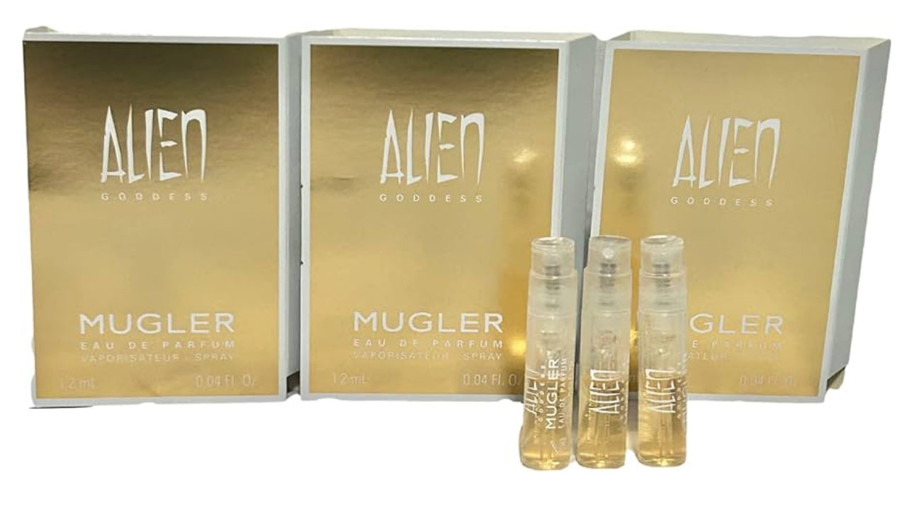 Mugler Alien Goddess Eau De Parfum Spray Sample Vials1.2 ml / 0.04 Fl Oz Women Perfume