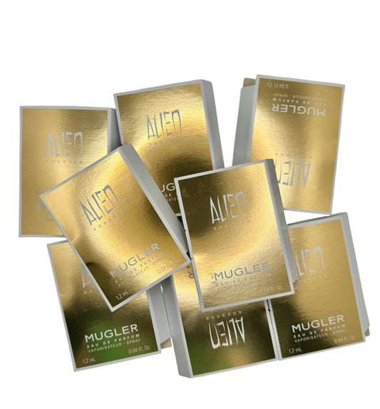 Mugler Alien Goddess Eau De Parfum Spray Sample Vials1.2 ml / 0.04 Fl Oz Women Perfume