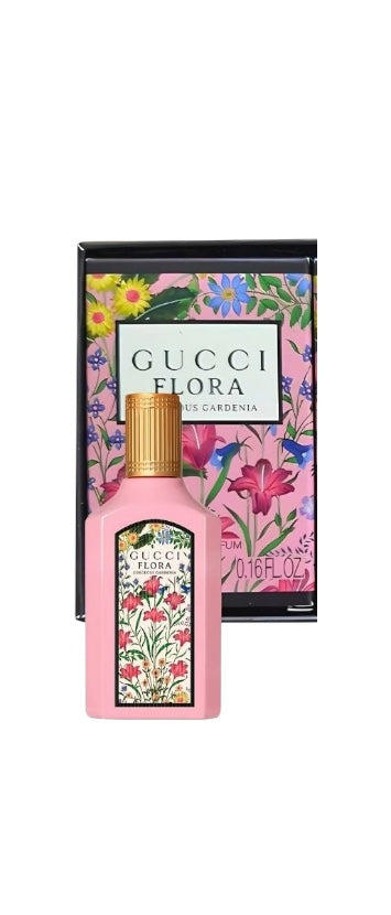 Gucci Flora Gorgeous Gardenia Perfume for Women EDP Mini 0.16 Fl Oz