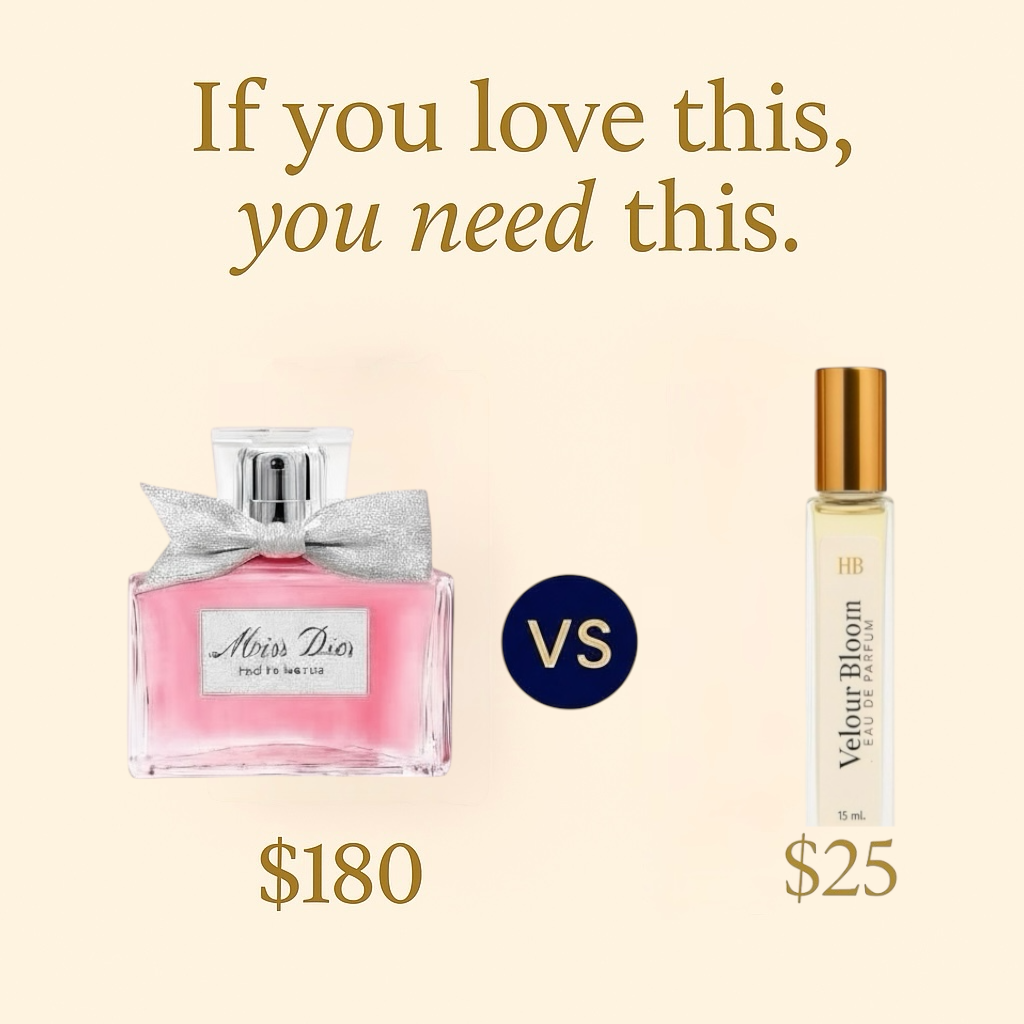 VELOUR BLOOM – Inspired by Miss Dior Eau de Parfum 15 ml Purse Spray