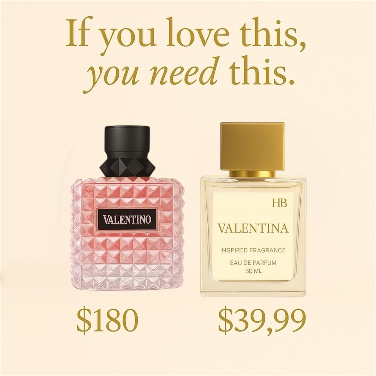VALENTINA – (50 ml / Inspired by Valentino Born in Roma))