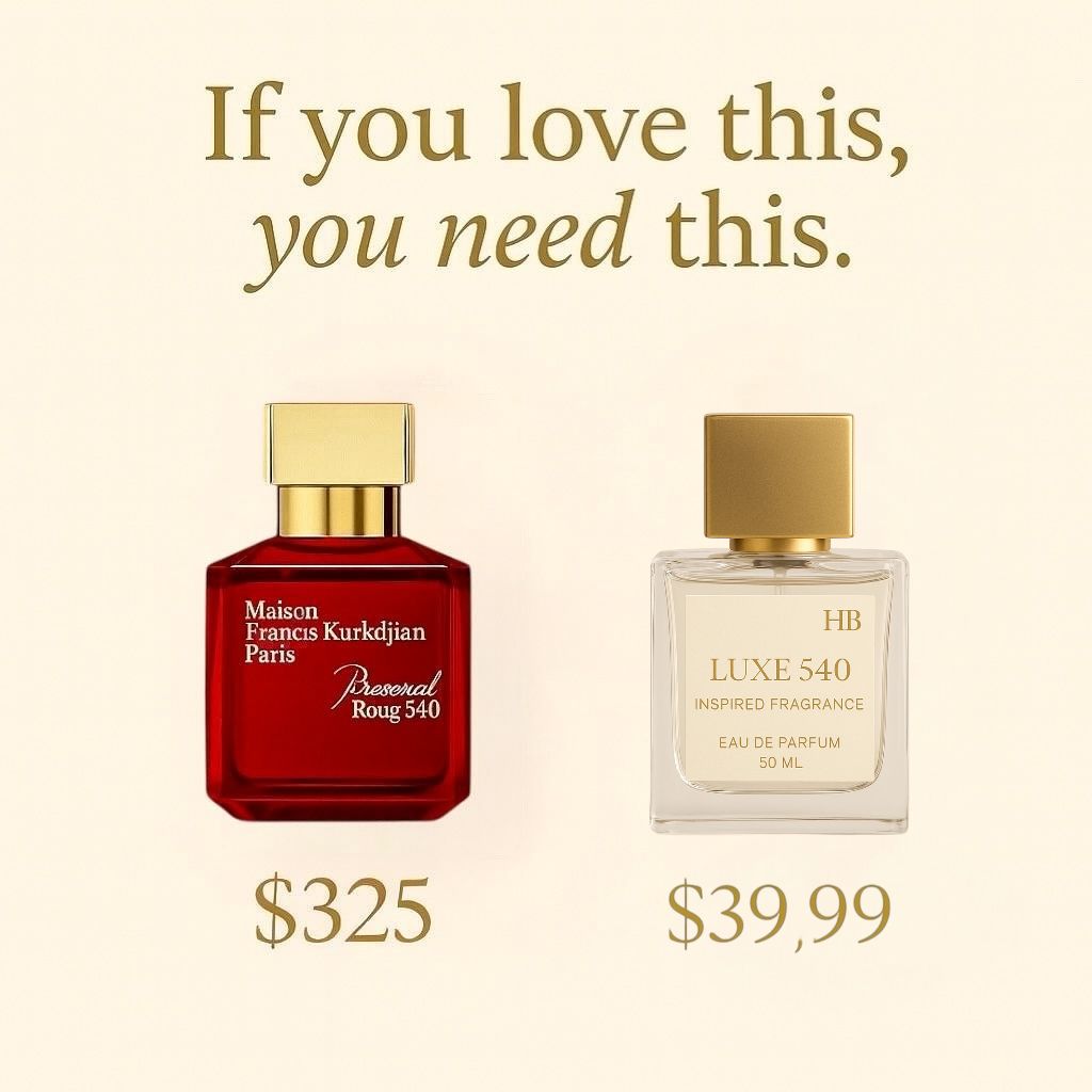 LUXE 540 · (50 ml / Inspired by Baccarat Rouge 540)