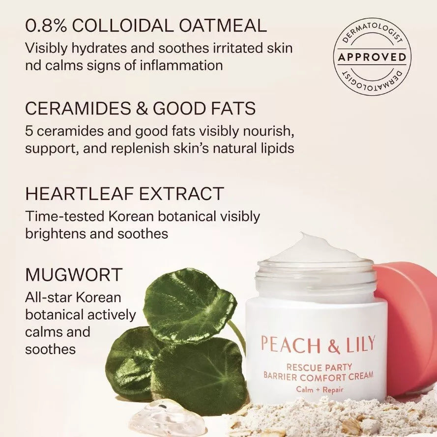 PEACH & LILY RESCUE PARTY-BARRIER COMFORT CREAM